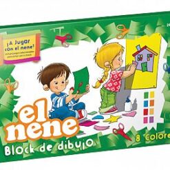 BLOCK DIBUJO EL NENE COLOR X 24HJS