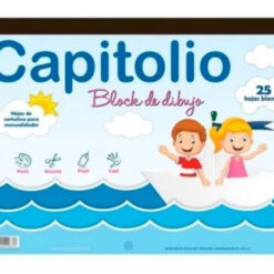 BLOCK DIBUJO CAPITOLIO BCO X 24 HJS